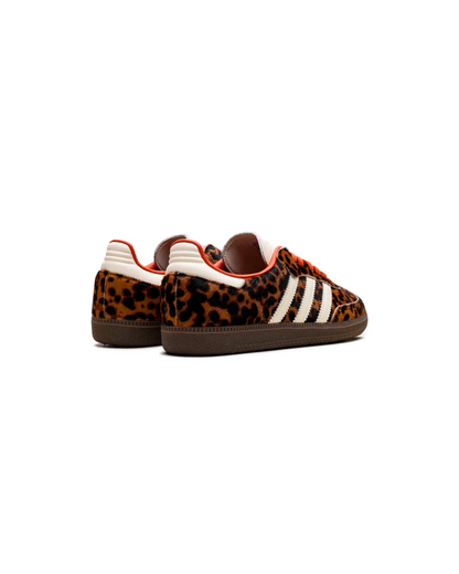 Adidas Samba preloved red leopard