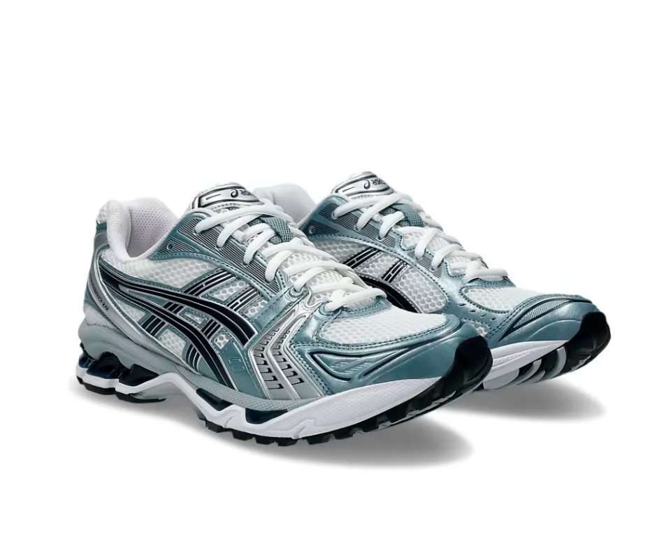 Asics Gel-Kayano 14 White Fjord Grey